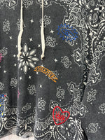 Load image into Gallery viewer, Embroidered Bandana Hoodie - New Brand
