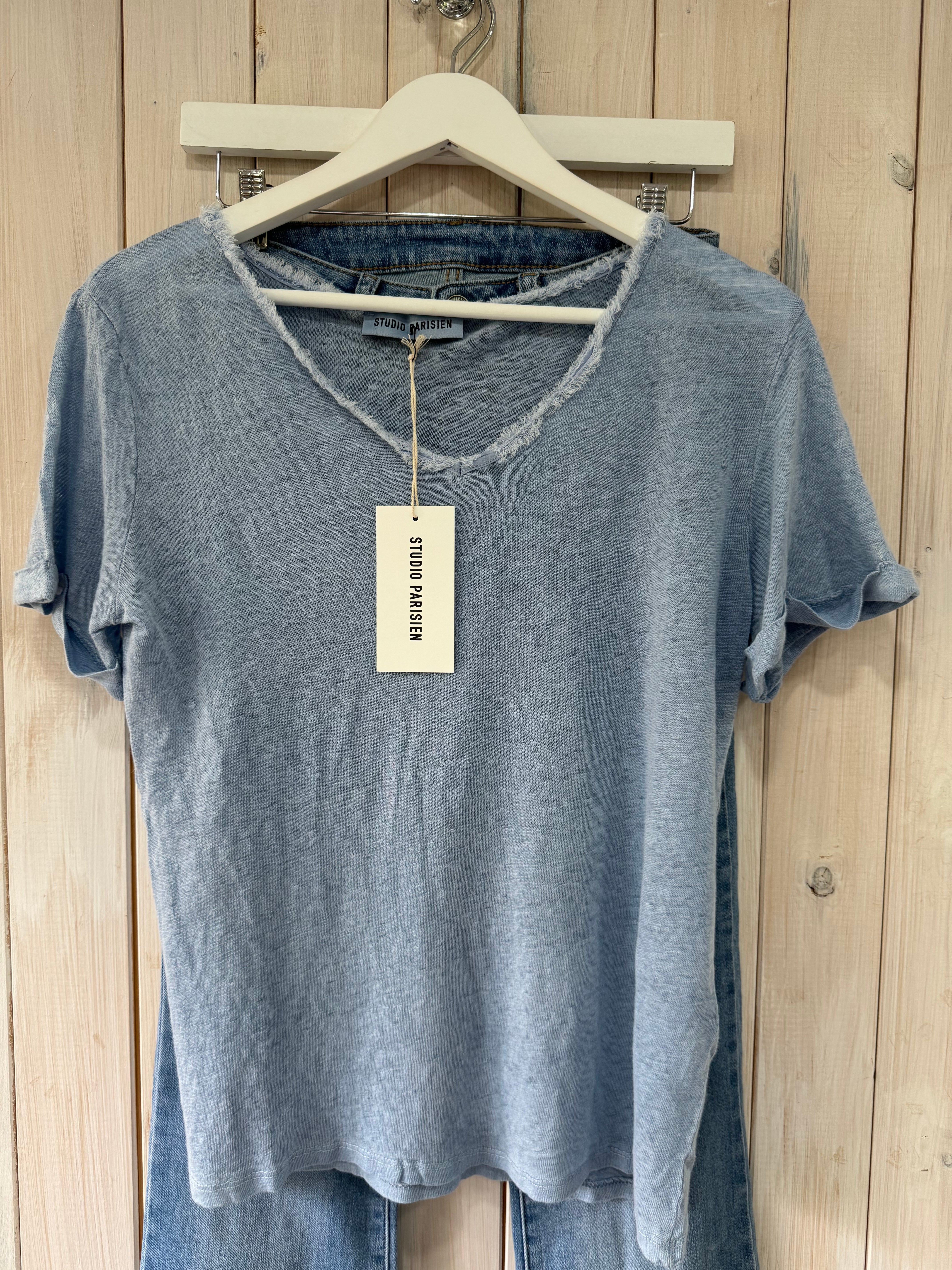 Linen Knit T - 2 Colours - NewCollection Studio Parisien