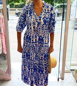 Load image into Gallery viewer, Maes Dress - PRE ORDER BLUE NOW - 2 Colours - Ema Blues
