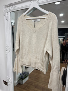 Flute Sleeve Jumper - 3 Colours