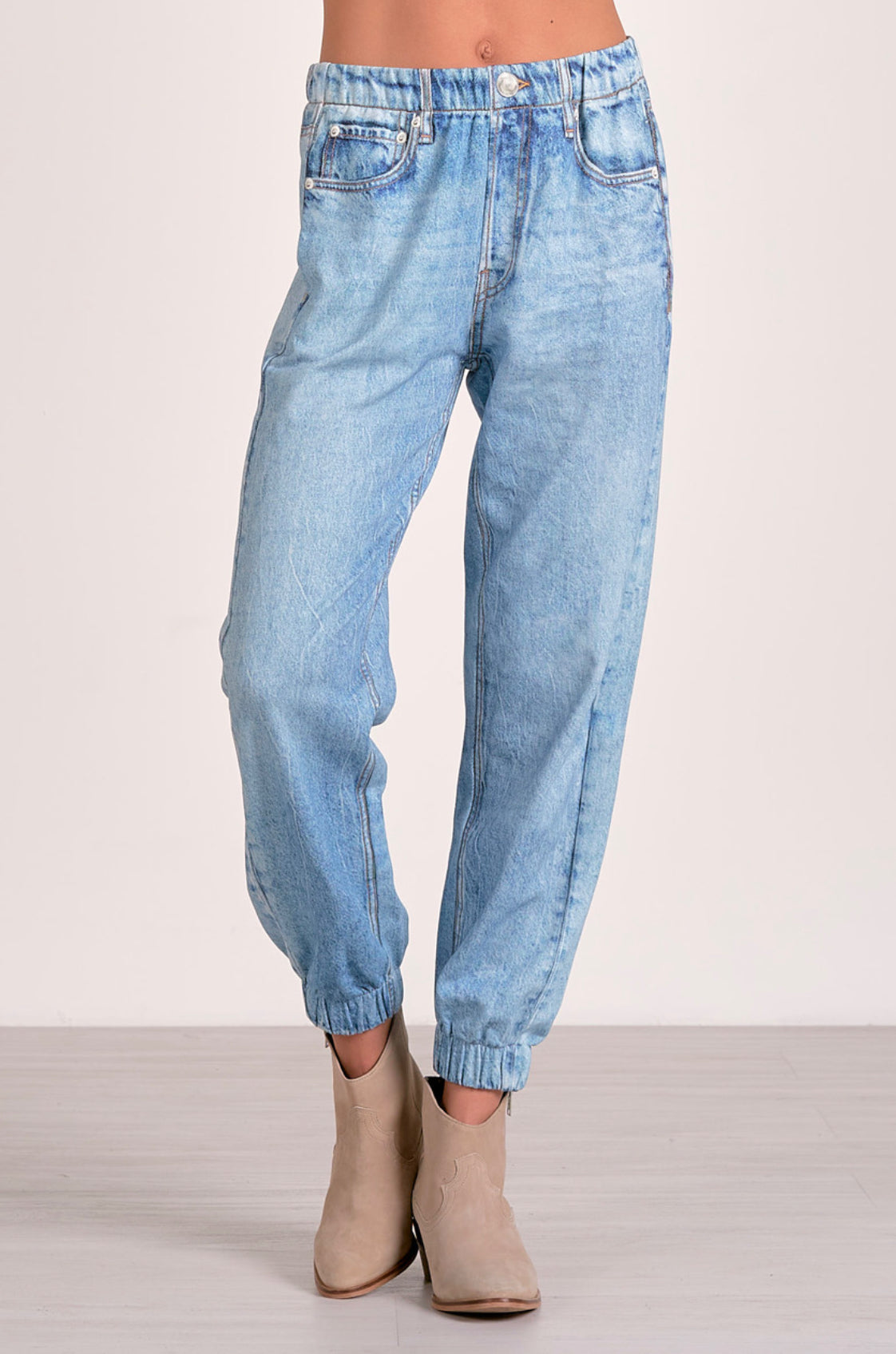 Lizzy Faux Jeans - New Seson - Elan