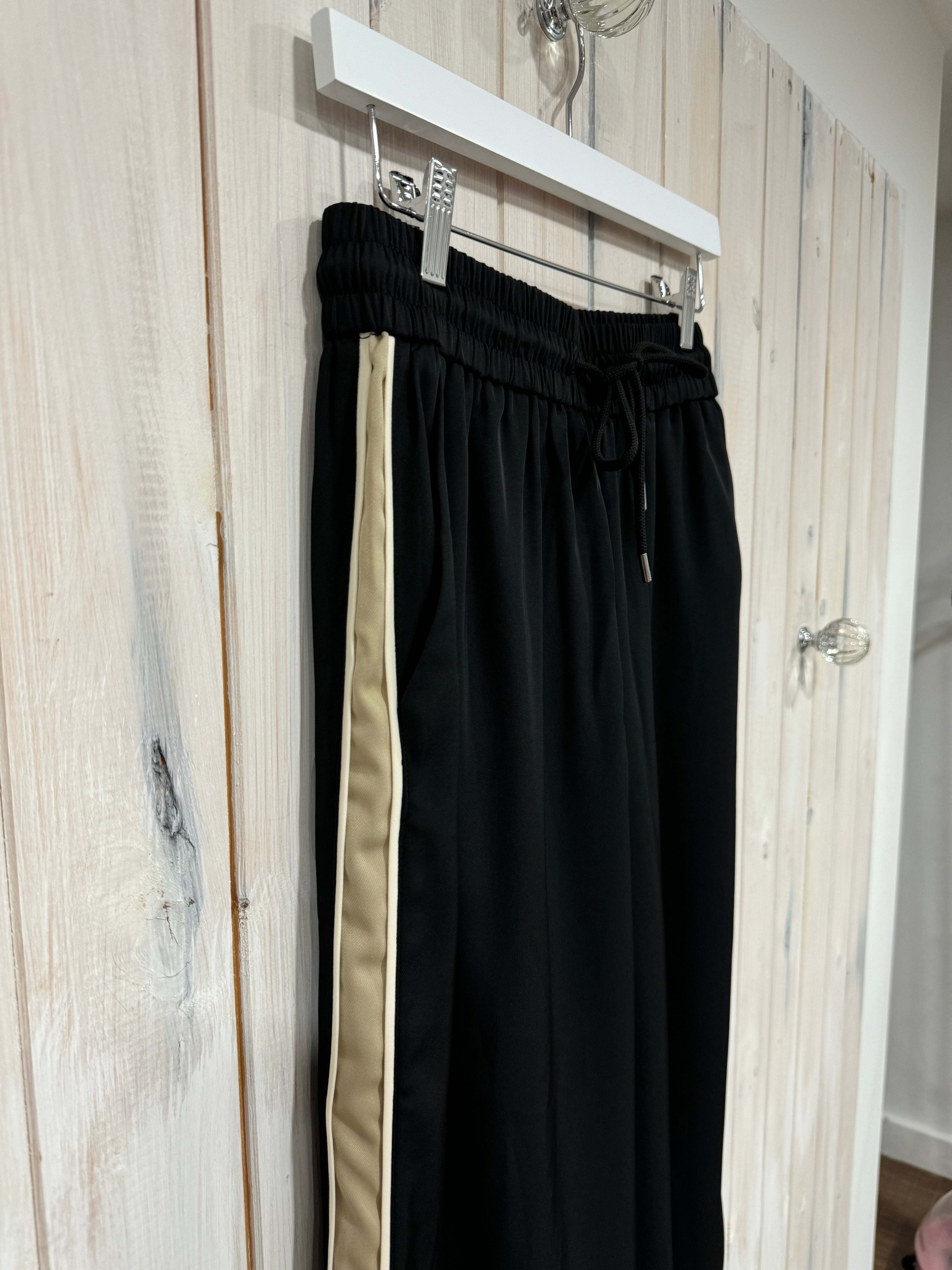 Kamille Side Stripe Tailored Jogger - New Season Kaffe